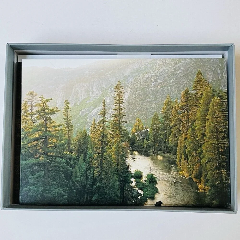 Yosemite Photographs by Jeff Gnass Pomegranate 14 Blank Cards Envelope Box